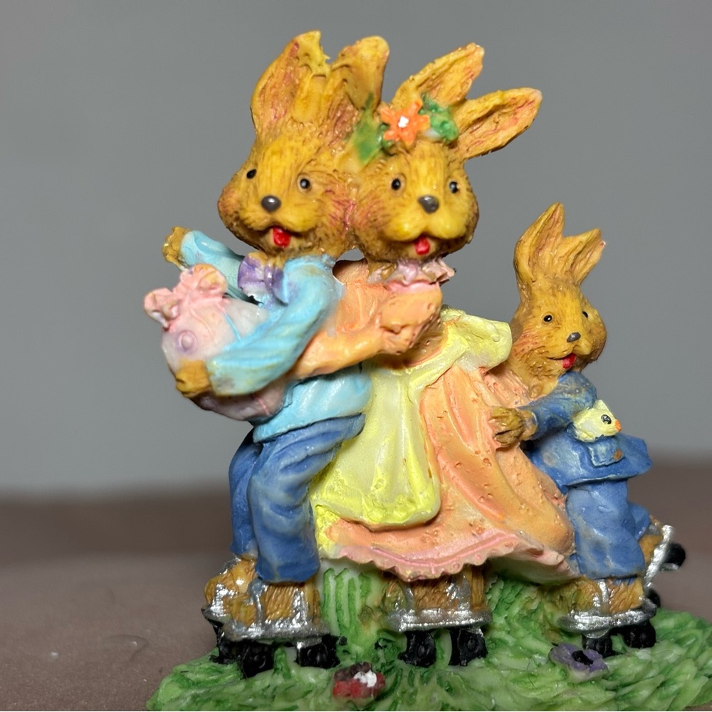 Colorful Bunny Tales Family 1990s Vintage Mervyn's